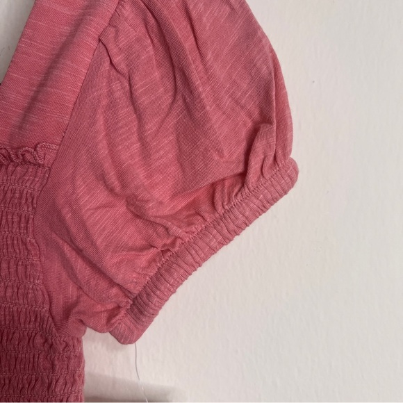 NWT Mudd Dusty Pink Crop Top - Picture 5 of 9